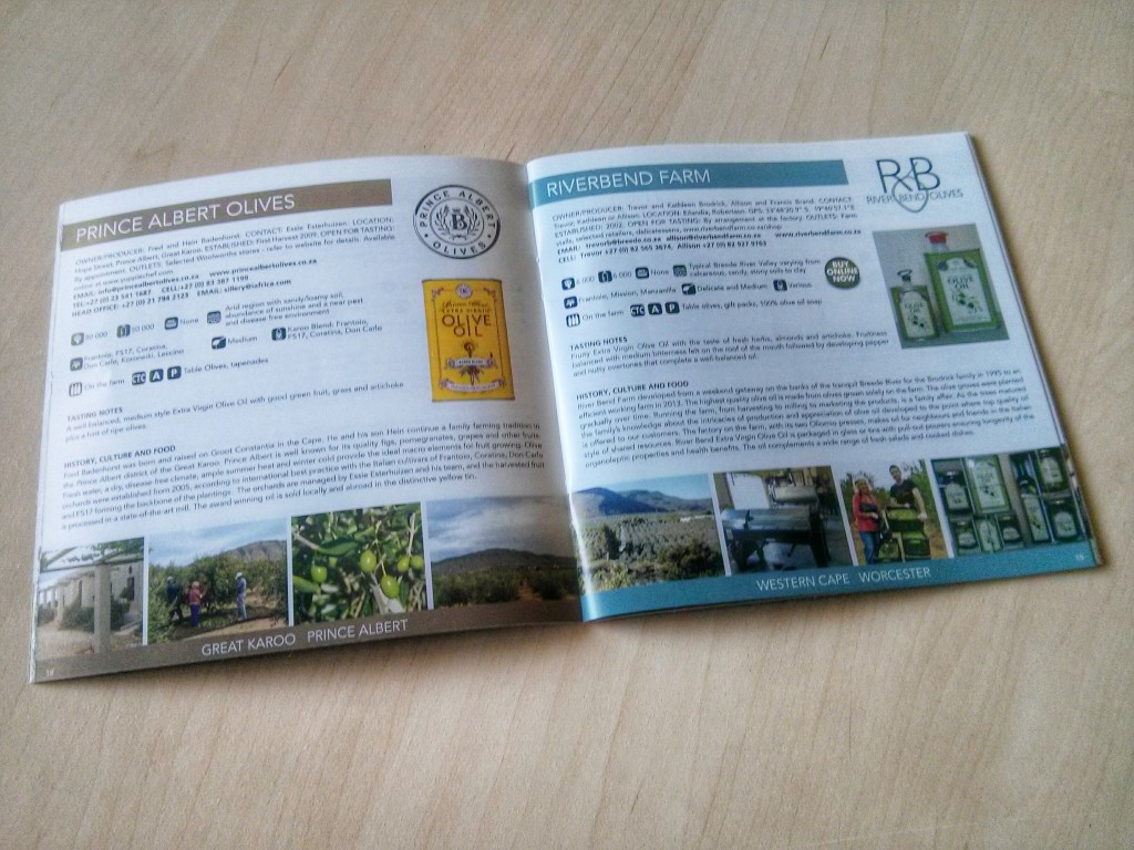 Guide to SA olive oil