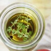 olive oil and thyme